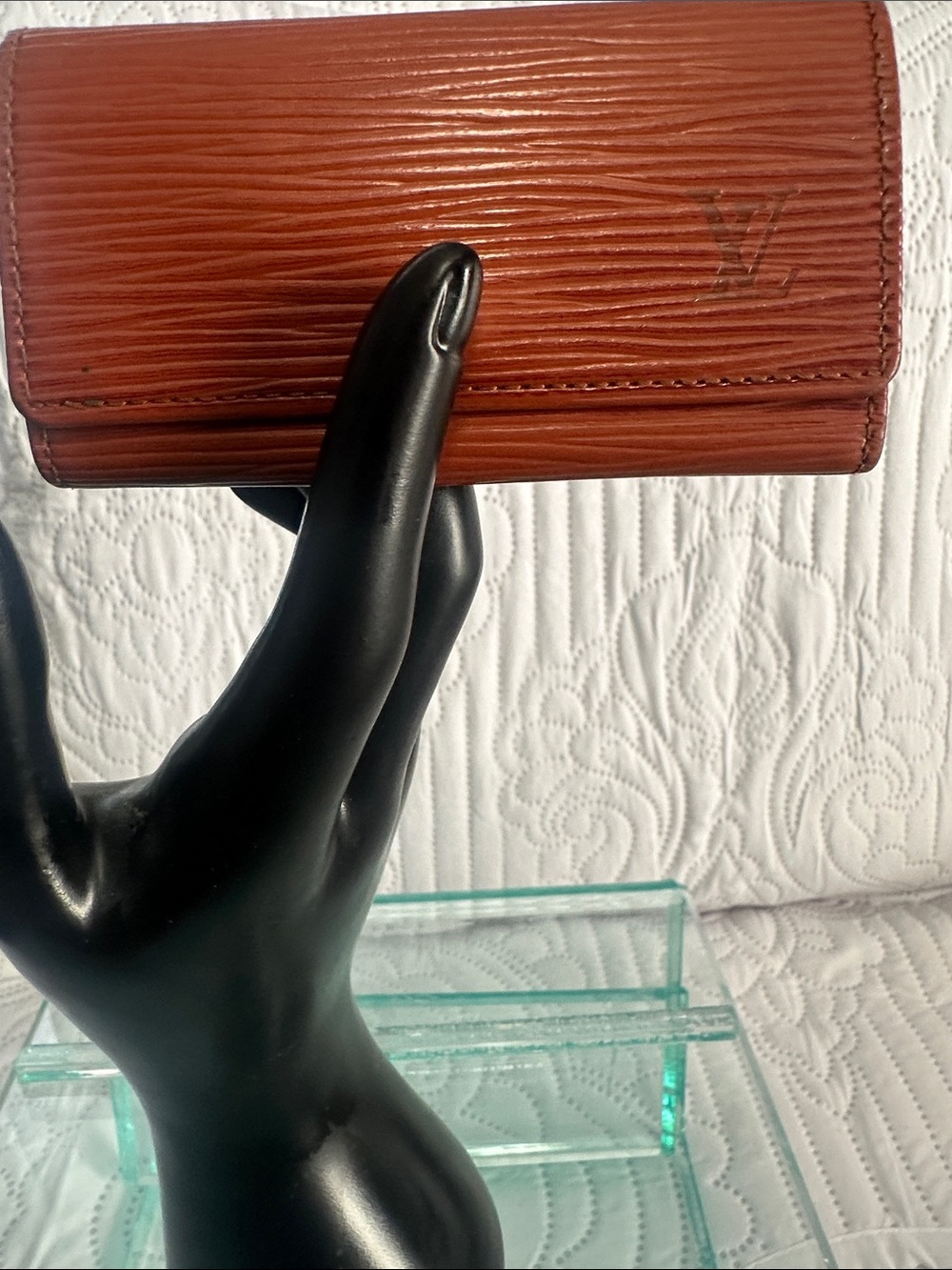 Louis Vuitton Fawn Epi Key Holder